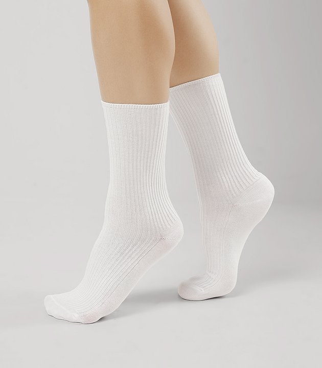 CLE Носки жен.Д297 лапша хл+эл