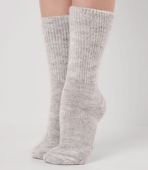 CLE Носки жен.Д679Ш шерсть акрил