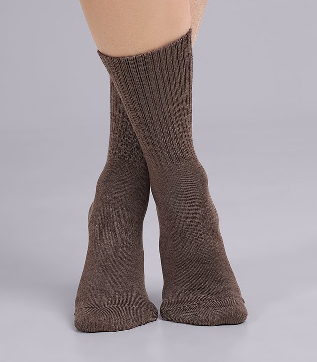 CLE Носки жен.Д2423 вискоза-акрил удлиненный